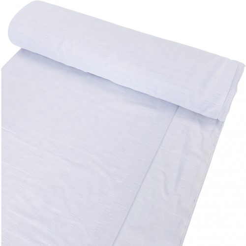 Celen lenes hatású voile, fehér, 280 cm